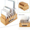 Bamboo Wooden Stand Charging Dock Station Charging Holder Stand Mobile Phone