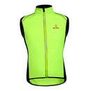 Unisex Reflective Bike Cycling Windproof Vest Running Sports Coat XL Green