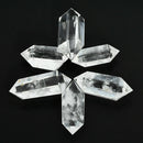 Natural Clear White Quartz Crystal Point Healing Wand Mineral Specimen 40-50mm