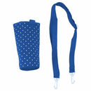 500ML Water Bottle Waterproof Pouch Shoulder Strap Cover Blue F3G9