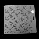 2pcs Semi-transparent Plastic Drawing Quilting Stencils for DIY Craft Tools