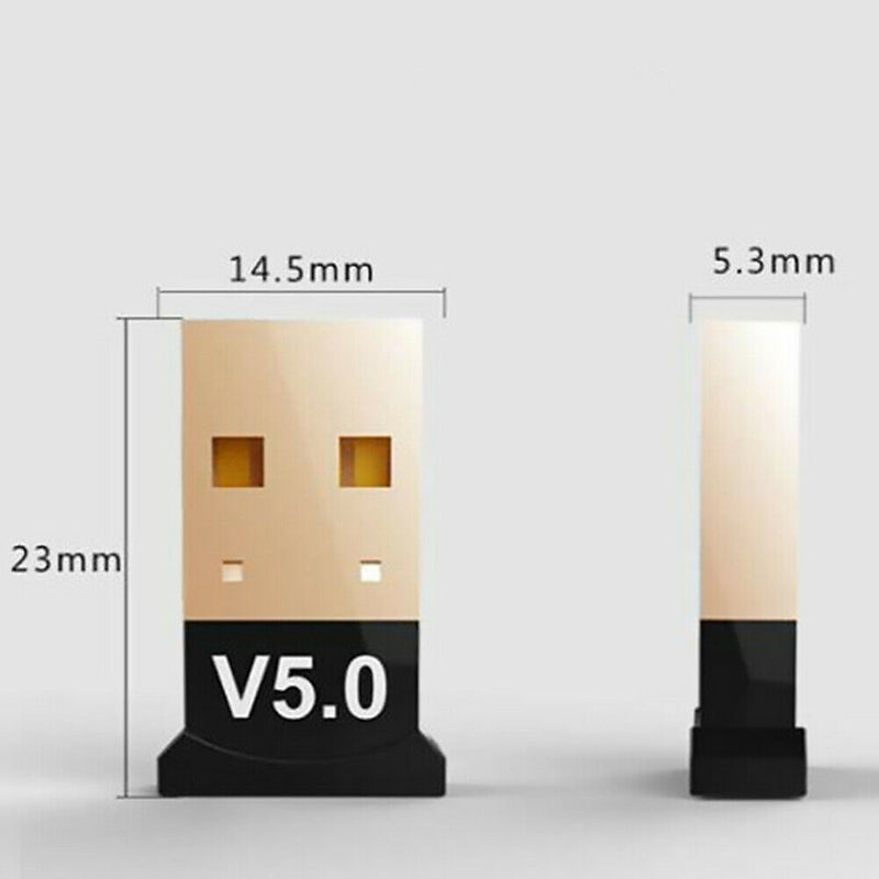 USB Bluetooth 5.0 Adapter Dongle CSR 4.0 Audio Receiver Transmitter for Computer