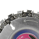 4'' Angle Saw Grinder Discs 22 Tooth Chain For Wood Blades Carving Cutting K2H8