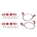 RC Rock Crawler Tow Hook Winch Shackles for 1/10 RC SCX10 TF2 RC4WD D90 D110