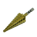1 Pc 6mm to 25mm 1/4" Steps HSS Holes Cutter Step Cone Hex Shank Drill Bit New