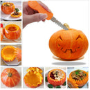 4 IN 1 Halloween Pumpkin Lantern Carving Cutter Set Melons Engraving Tools Kit #