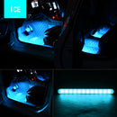 F8 RGB LED Car Interior Atmosphere Lights Sound Activated with Remote (5V)
