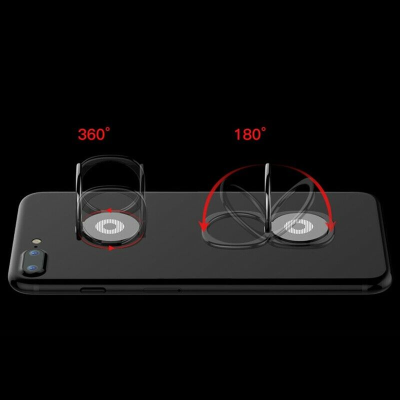 Universal 360 degree Finger Ring Stand Phone Holder Car Rotating Magnetic G N2L5