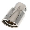 64mm Stainless Steel Exhaust Silencer Car Exhaust Pipe Tip Tip Pipe
