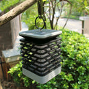 Waterproof LED Solar Lamp Flickering Smokeless Flameless Candle Flame Lamp