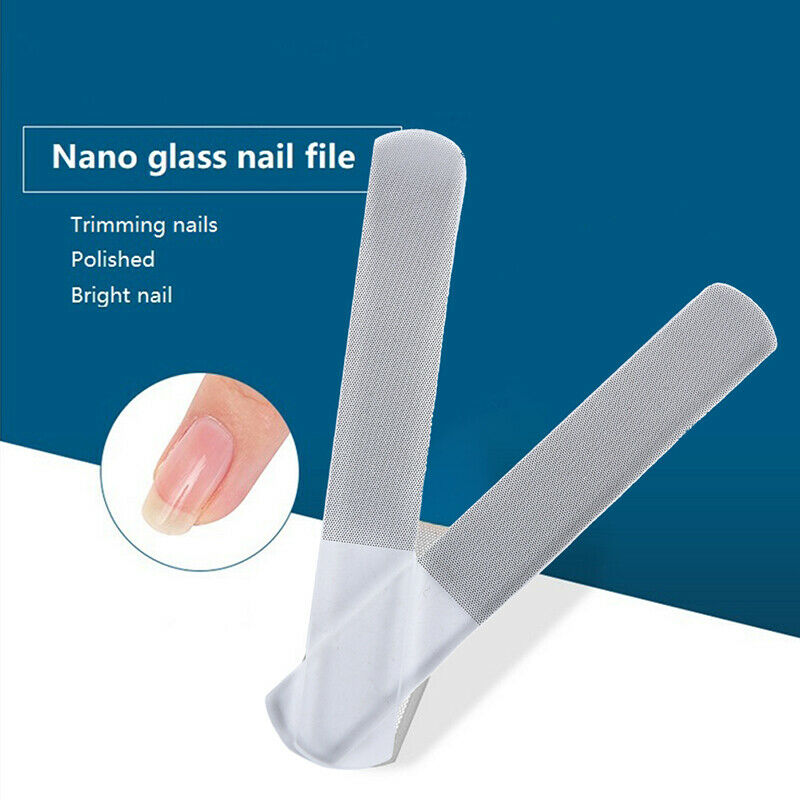 Nail File Tool Nano Glass Buffer Polishing Grinding Nail Art Manicure DevWGJ Gw