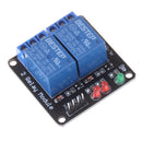 Light LED 2 Channel DC 5V Relay Switch Board Module For Arduino ARM AVR  lj JC!c
