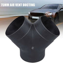 75Mm Plastic Y Piece Air Ducting Outlet Exhaust Pipe Connector for Air Crud G5N8