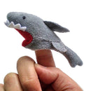 10pcs Cartoon Ocean Animals Soft Puppet Baby Girl Boy Plush Finger Toys