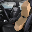 1 Pcs Space Cotton Breathable Car Headrest Seat Head Neck Rest Massage Memo