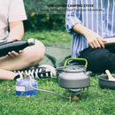 3500W Camping Gas Stove, Backpack Stove, with Convenient Piezo Ignition, Du