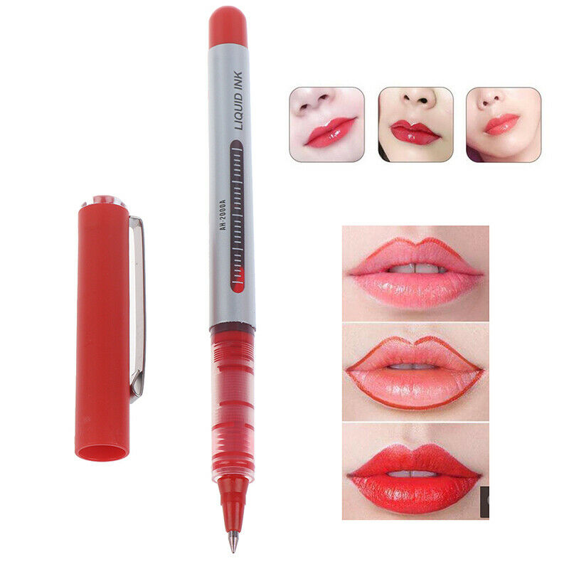 Embroidery Lip Skin Marker Pen Tattoo Skin Marker Lip Positioning Inportent  Bj