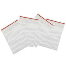 100 Pieces 9x13cm Transparent Plastic Storage Resealable Seal Bag F6I7