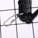 portable hair comb brush heychain foldable massage comb anti-stati chair comb SE