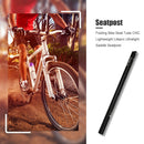 Folding Bike Seat Tube CNC Lightweight Litepro Ultralight Seatpost (Black)