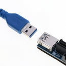 0.6M PCI-Express 1X To 1X Router Adapter PCI Router Slot PCIe X4 X8 X16