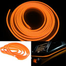 2M 12V Car Vehicle Ambient Interior Orange Cold Light Strip Atmosphere Neon L BX