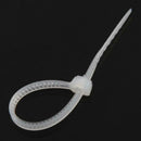 1000 pcs envelope white plastic cable tie 80 mm x 1.8 mm fasten it R4I2