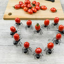 Animal Farm Ant Fruit Fork Mini Cartoon Children Snack Cake Dessert Food Fr P7V2