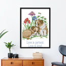 Two Dogs DIY Cross Stitch Kit 14CT Stamped Embroidery Home Decor (D236)