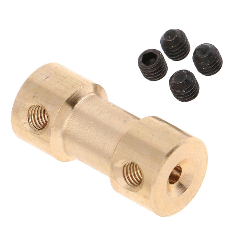 1x High Torque Brass Flexible Shaft Coupling Coupler Winding Connector Joint 2mm