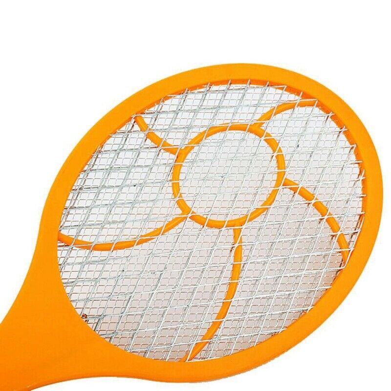 LED Electric Mosquito Swatter Flyswatter Electric Tennis Racket 44 x15.5 Wa