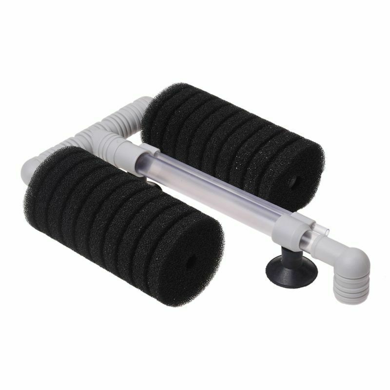 Aquarium Tank Water Pump Black Multilayer Sponge Bio Filter S9U1