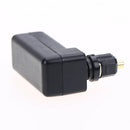Audio Connector Optical TosLink Female to TosLink Male Plug Angled Adapter