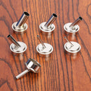 7x 3/4/5/7/8/10/12mm Curved Hot Heat Air Gun Nozzles for 861DW Soldering Station