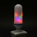 E27 96 SMD 2835 LED Flame Bulb Emulation Colorful Fire Effect Flicker Lamp