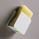 Kitchen Sink Shelf Sponge Scouring Pad Holder Wall Hanging Dishcloth Rack