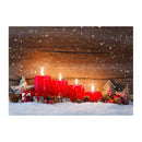 Christmas Background Cloth Snows Santa Claus Fabric Decor Photographic Backdrops