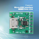 CH340E MSOP10 USB to TTL Module Board Can be Used as PRO Mini Downloader