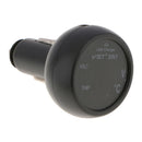 3 in 1 Digital LED car Voltmeter Thermometer Auto Car USB Charger 12V 24V