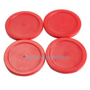 New 4pcs 96mm Air Hockey Pusher Table Goalies Felt Mallet Grip + 4pcs 63mm Puck