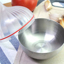 Onion Shape Kitchen Portable Food Storage Box Stainless Steel Sealed Crisper