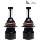 2X 4SIDE 9007 LED headlight lamp for Dodge Ram 1500 2500 3500 OZ