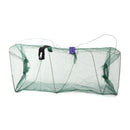 Foldable Fish Crab Net Shrimp Minnow Bait Trap Cast Dip Fishing Cage 22x22x48cm