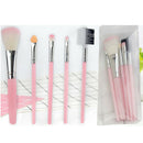 5 Pcs Makeup Brushes Premium Synthetic Foundation Powder Concealers Eye Shadows