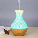 Wood Grain Electric Air Humidifier Ultrasonic Essential Oil Diffuser Aromat