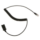 Useful Headset Cable RJ9 Jack to Plantronics Adapter Convertor PC Telephone
