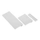 3pcs Memory Card Door Slot Cover Lids Replacement for Nintendo Wii Game Console