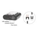 Magnetic COB LED Hat Clip Light USB Charging Lighting Headlamp with Mangnet