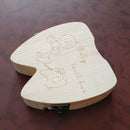 Milk Teeth Storage Wooden Umbilical Lanugo Save Collect Baby Kid Gifts Souvenirs