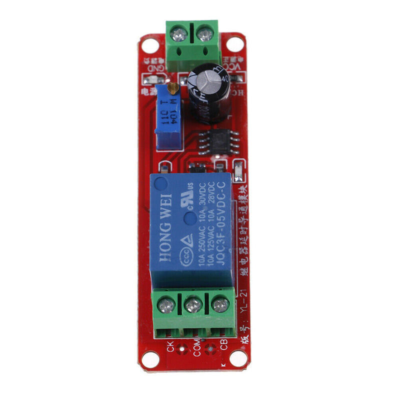 DC 5V NE555 timer switch adjustable module 0-10s time delay relay mod Gw